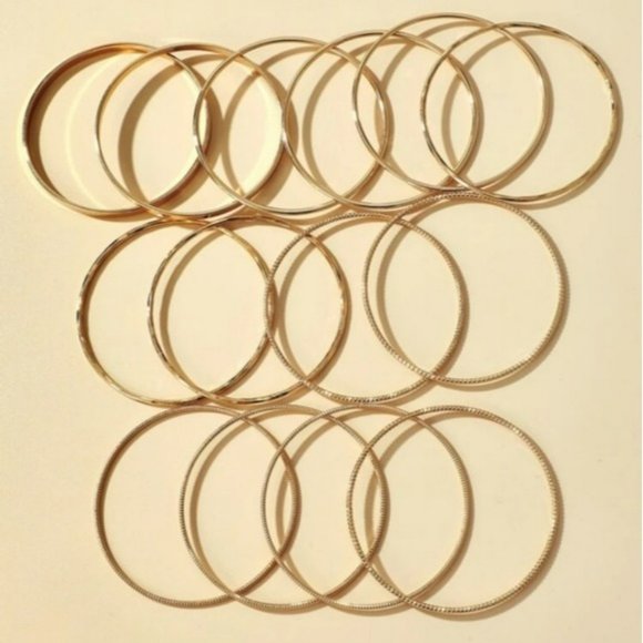 *Shiela* 12 Pc. Bracelet Set - Picture 3 of 6